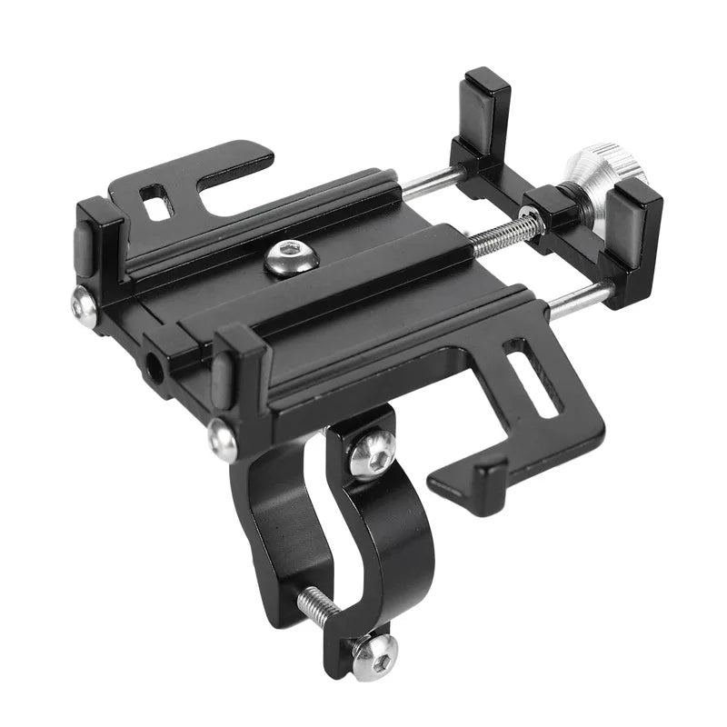 Motorcycle Phone Holder Bicycle Electric Smartphone CNC Aluminum Alloy Bracket Five Claws
