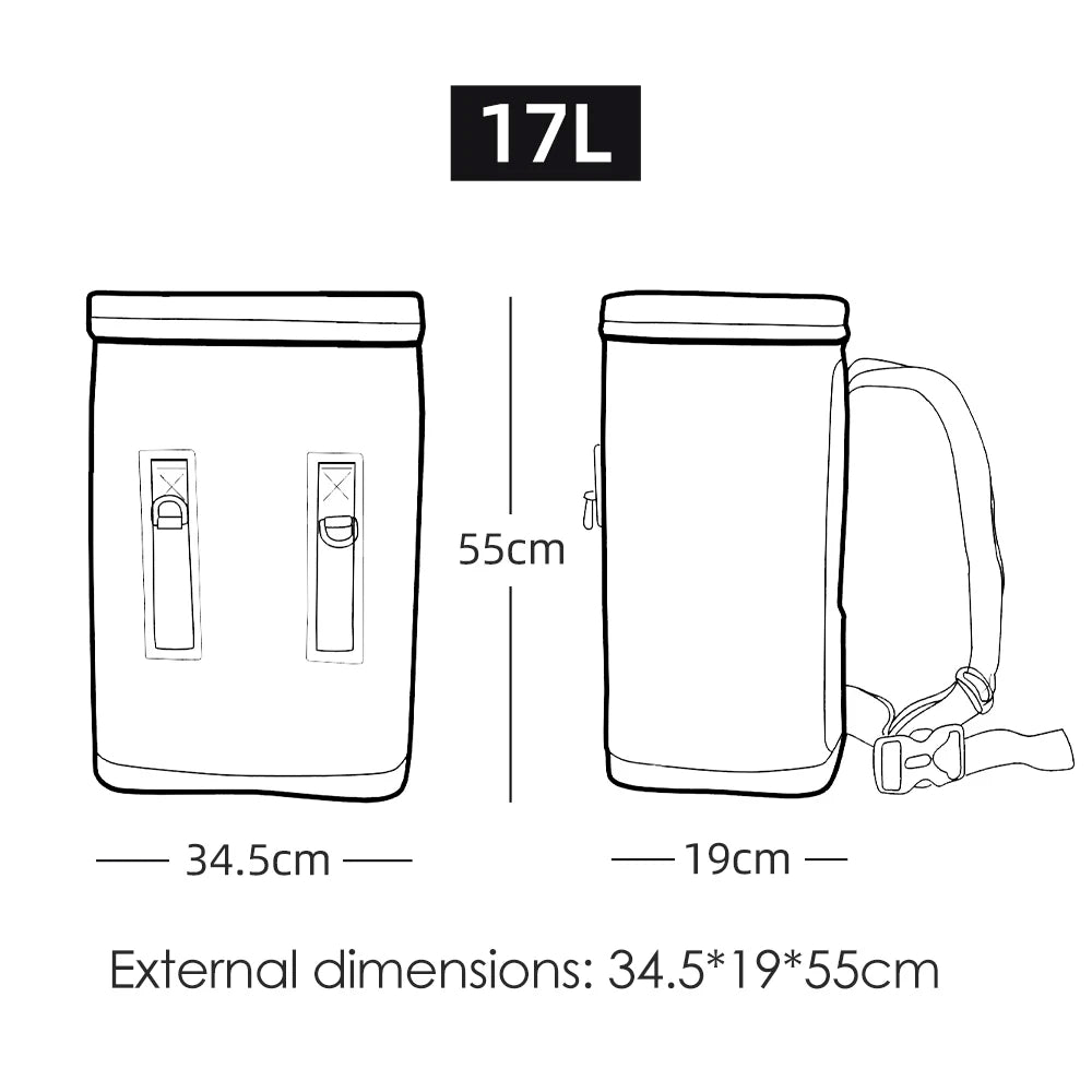 Outdoor Portable Waterproof TPU Polyester Dry Bag