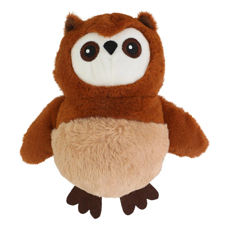 Electric Moving Squeaky Plush Pet Toy USB Charging Dog Cat Interactive Play Toy