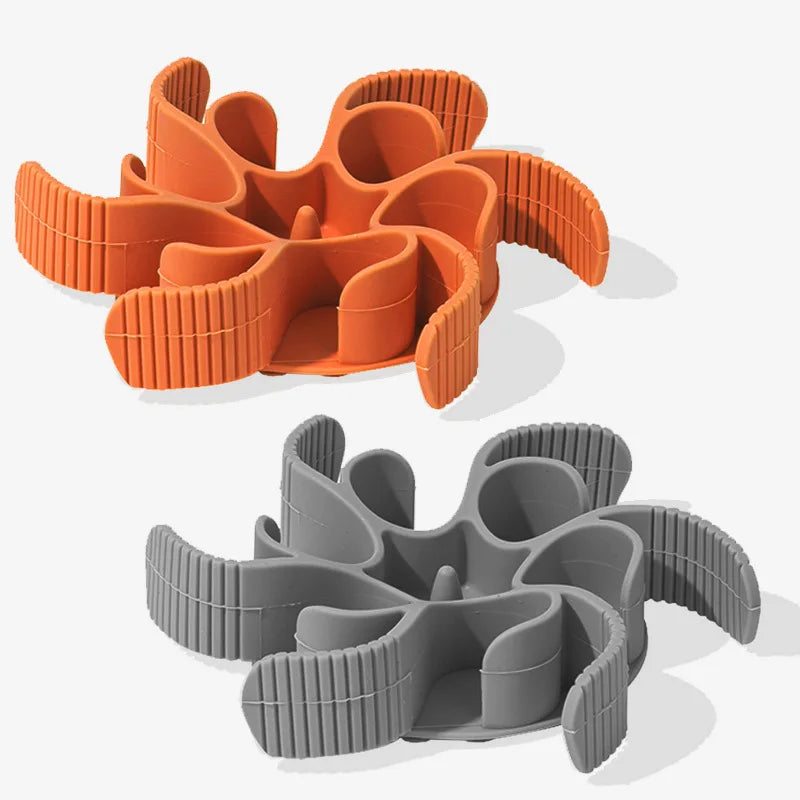 Silicone Dog Lick Mat and Slow Feeder with Suction Cup, Non-Slip Base