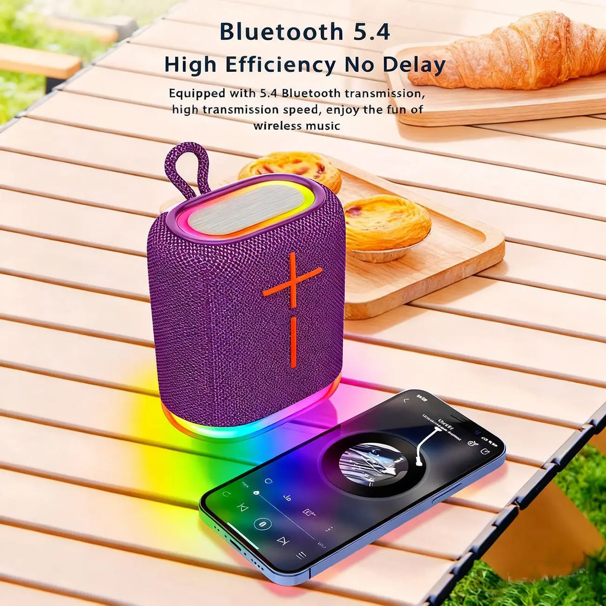 New High-Power Portable Mini Speaker with for 5.0 5-10W Output Built-in Battery