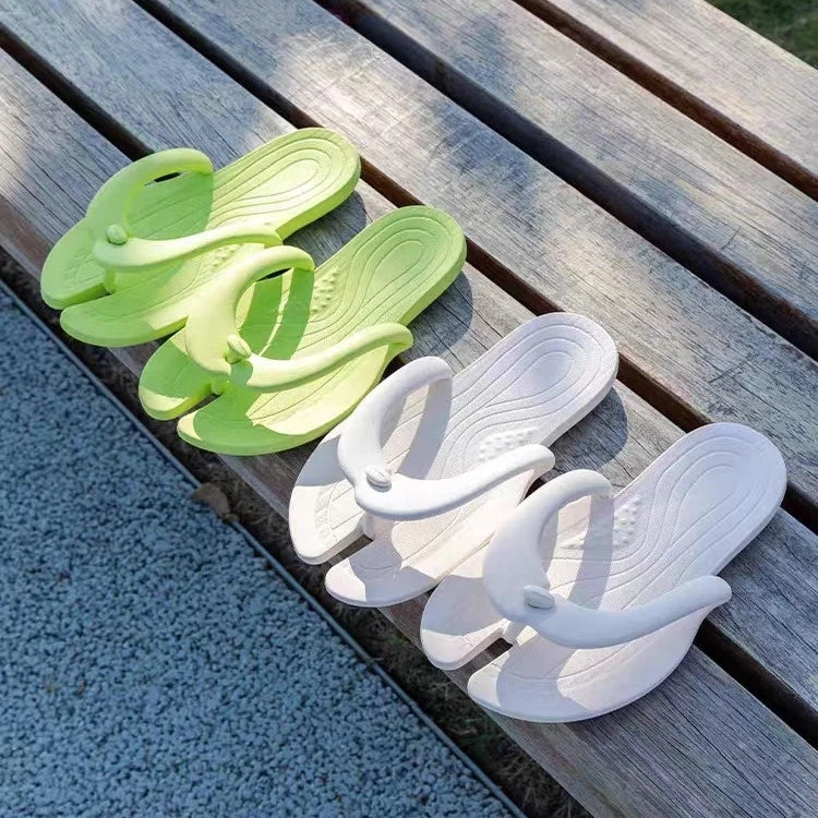 Custom Indoor Summer Slipper Flip-Flops Fashion Solid Cloud Beach and Swimming Pool