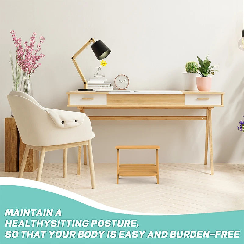 Modern Office Footrest for Under Desk Prevents Crossing Legs Sofa Footstool Foot Pad