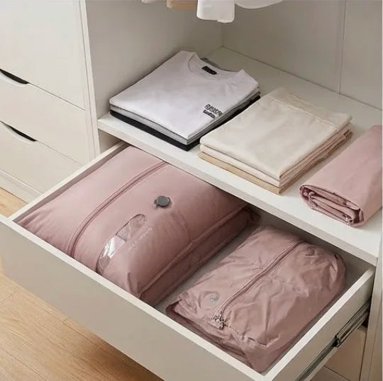 Durable 70D Nylon TPU Vacuum Compression Travel Vacuum Bag with Thickness Space-Saving