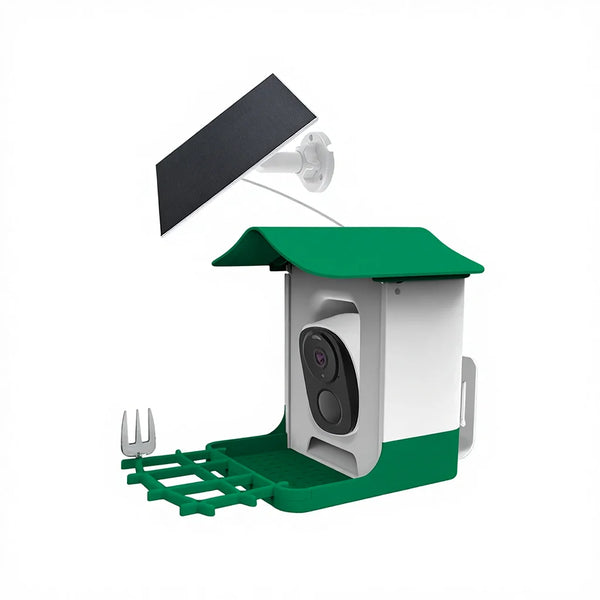 Sales Wireless Bird Camera With Night Vision Solar Powered Smart Bird Feeder Camera