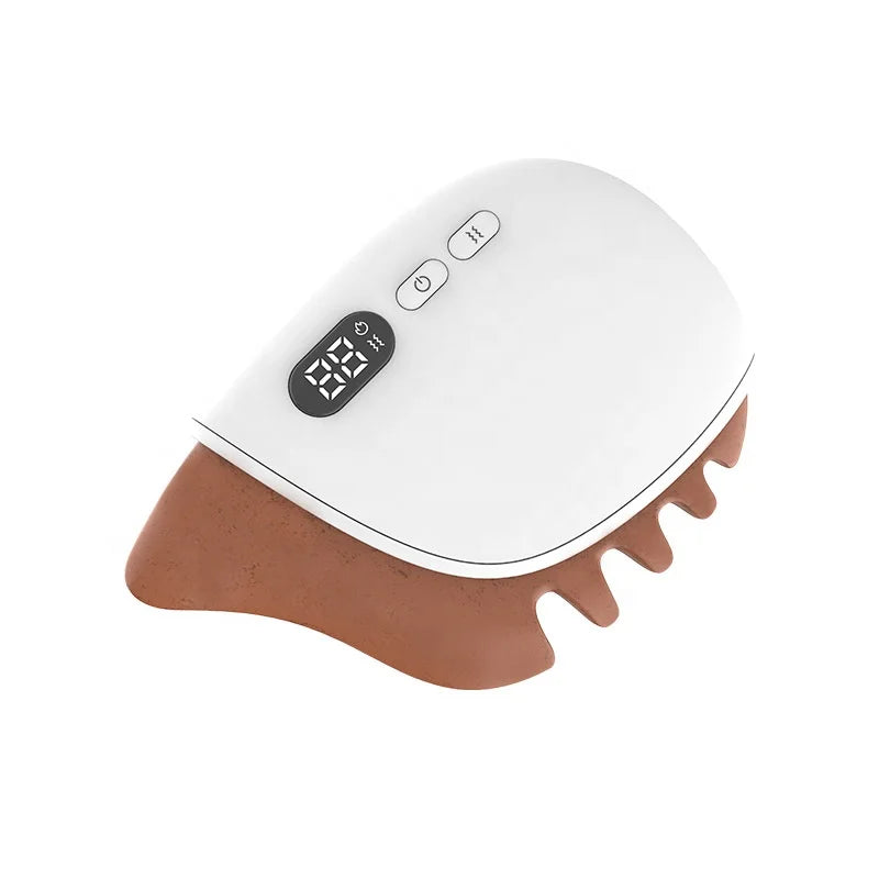 EBSM6 Electric Skincare Tools Jade Face Roller Gua Sha Set Slimming Led Face Massage Tool