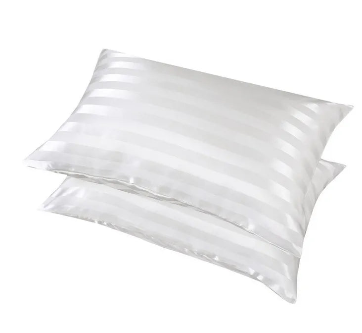 Custom Personality Solid Color Pillowcases Silk Bonnets Pillowcase Satin Silk Pillowcase