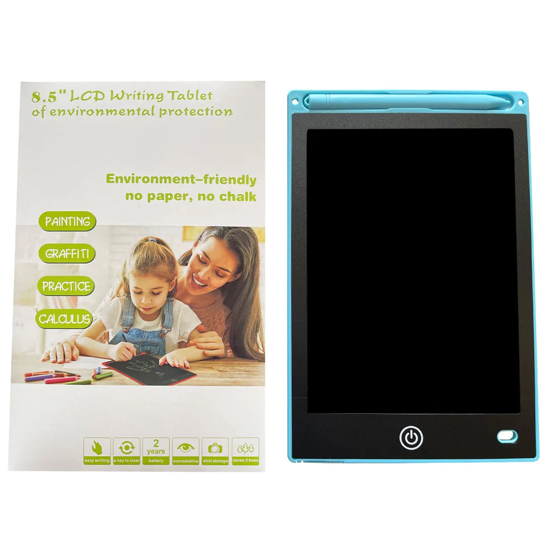 8.5 Inch 10 Inch 12 Inch LCD Writing Board Memo Pads Style Children'S Digital Electronic
