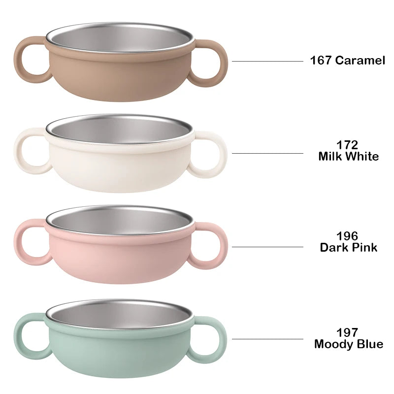 Food Grade Supplies Silicone Bib Spoon Bowl Kids Dining Baby Accessories Feeding