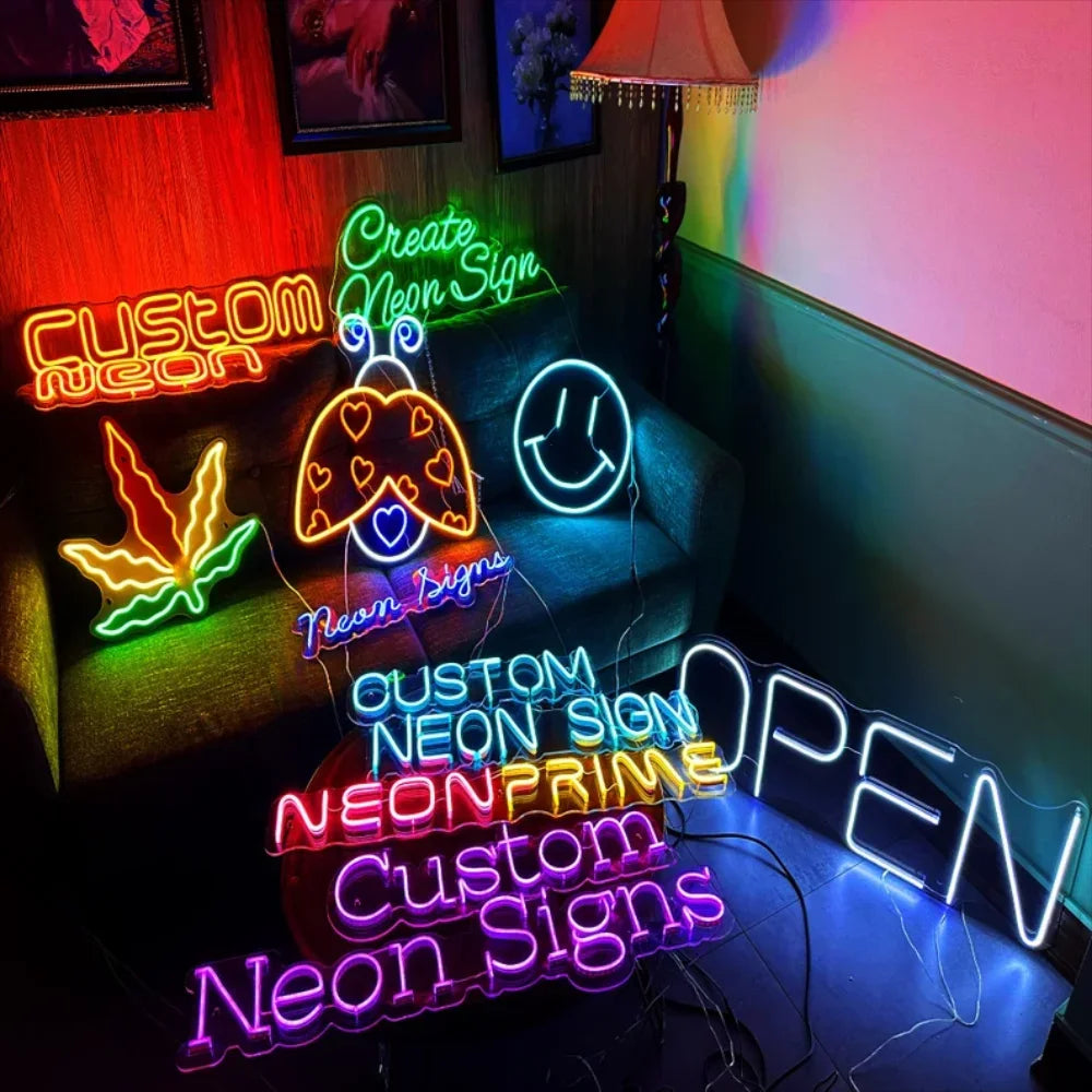 Free Design Custom Led Neon Light Neon Sign Custom Led Neon Light Sign for Bedroom