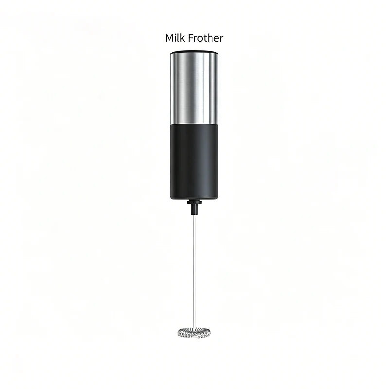 Compact Handheld Electric Milk Frother Easy Clean Portable Professional Coffee Foam Mixer