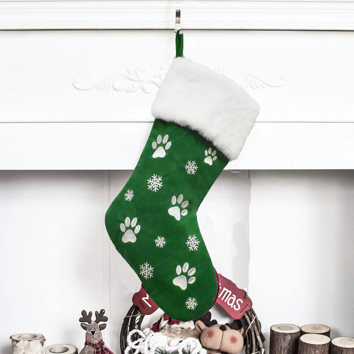 Custom Woven Christmas Stocking Custom Christmas Stocking Decorations for the Holiday Home