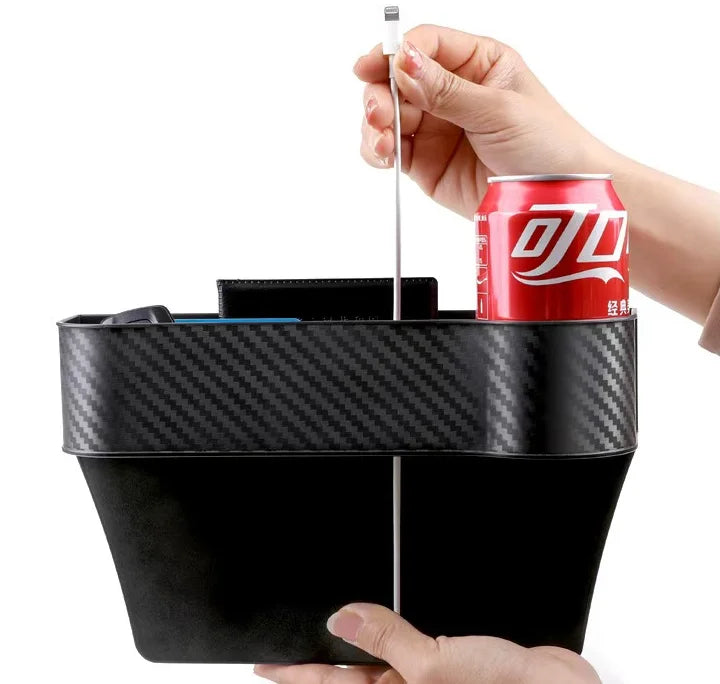 Car Seat Gap Filler Organizer Between Front Seat Car Organizer and Storage Box, Auto