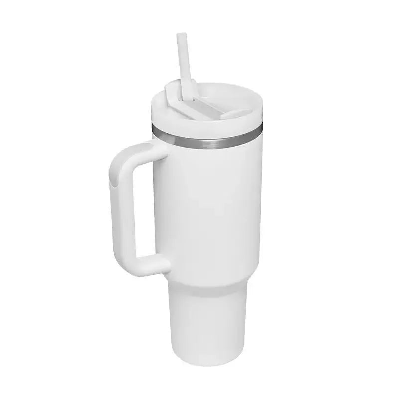 Custom Adventure H2.0 40 Oz Coffee Thermal Cup Stainless Steel Black Insulated Travel Mug