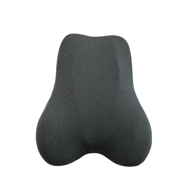 Memory Foam Lower Back Cushion for Car Seats and Sofas, Black