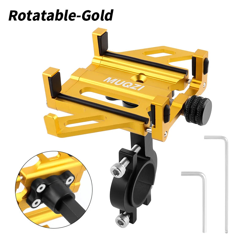 Bike Phone Holder Universal Motorcycle Electric Bicycle Handlebar Phone Stand 4.5-7 Inch