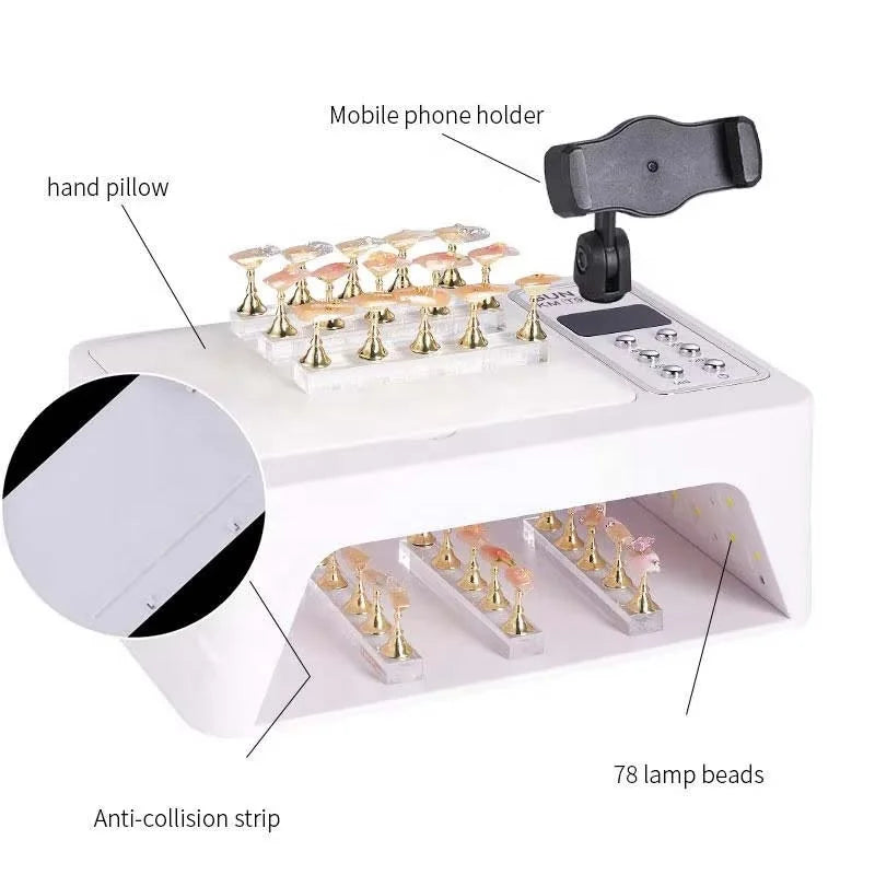 Professional High-Power UV LED Light Nail Dryer And Kit Manicure Polish With Electric
