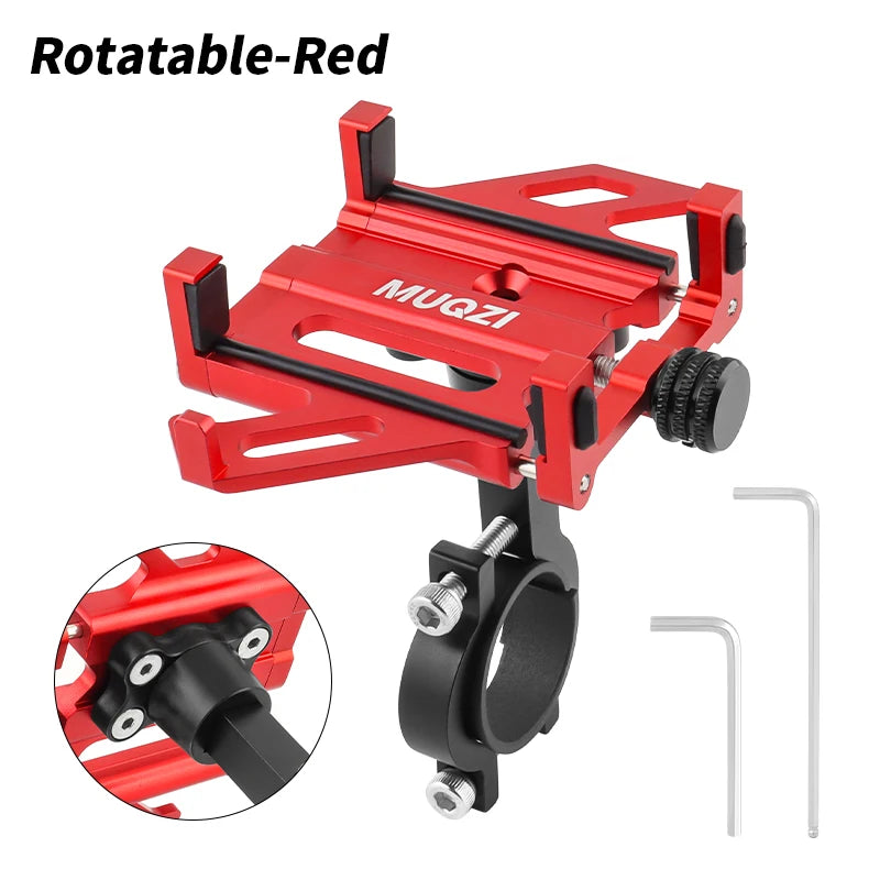 Bike Phone Holder Universal Motorcycle Electric Bicycle Handlebar Phone Stand 4.5-7 Inch