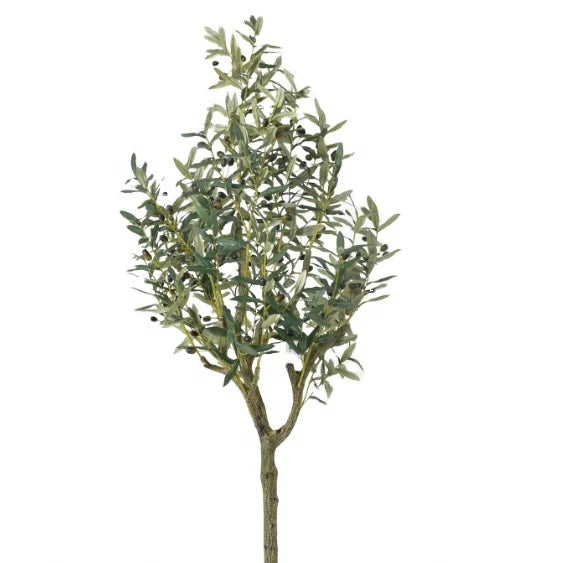 Artificial Olive Tree 120cm PE Material for Home Decoration-Christmas Easter Halloween-