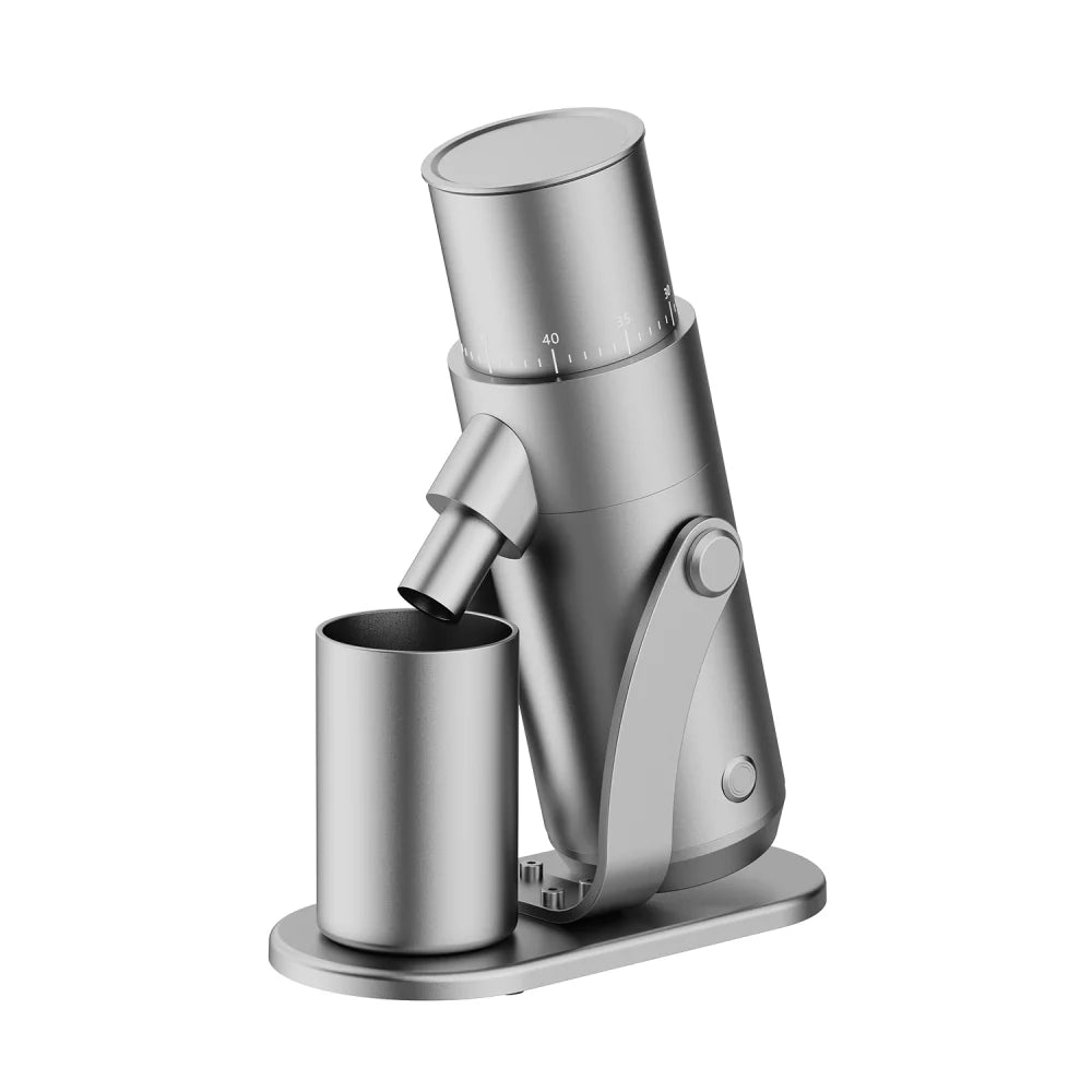 Conical Burr Quiet Motor Operation Espresso Single Dose Coffee Grinder for Household Use