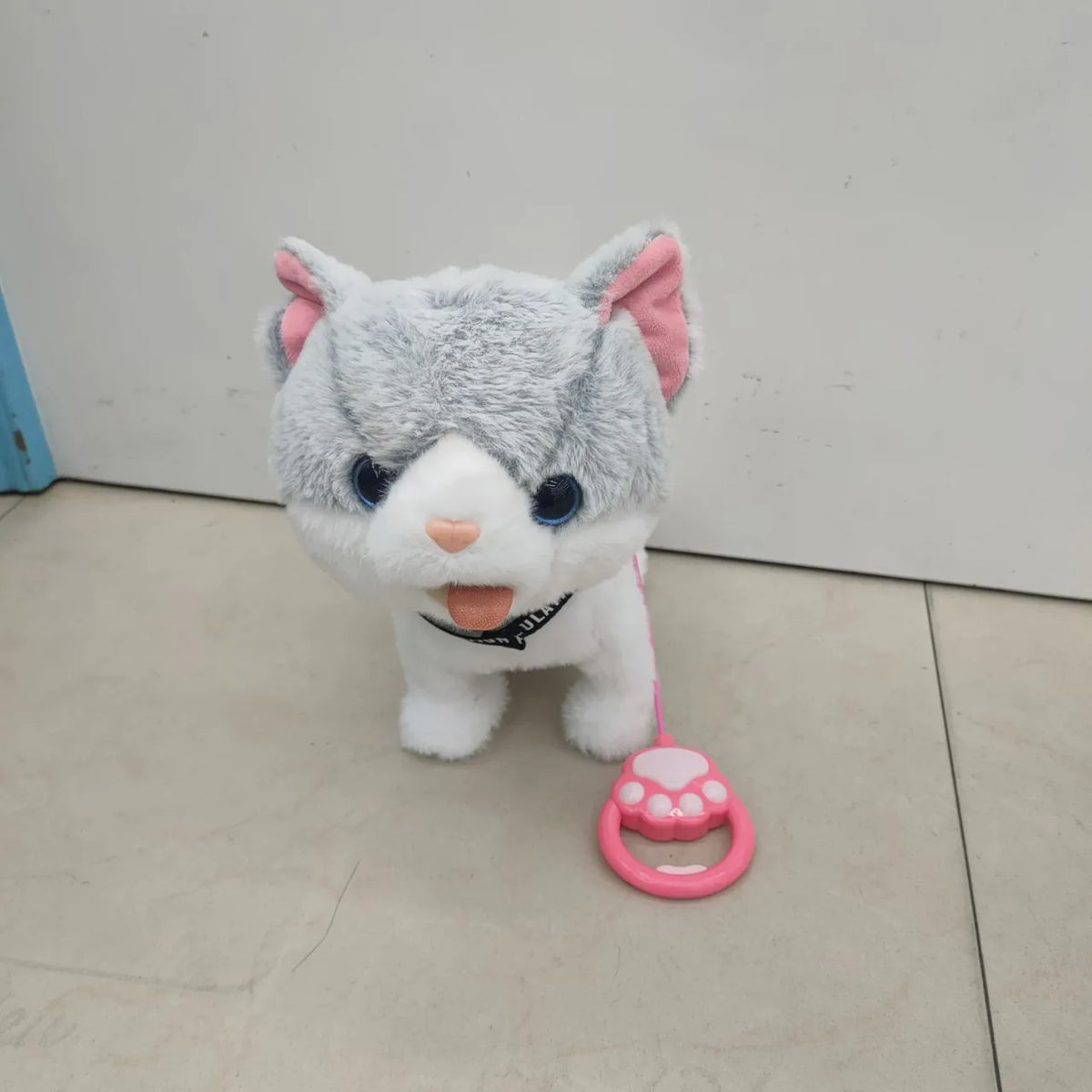Children'S Plush Toys Lick Cats Can Walk Touch Learn Words Sing Lick Tongue Shake Tail
