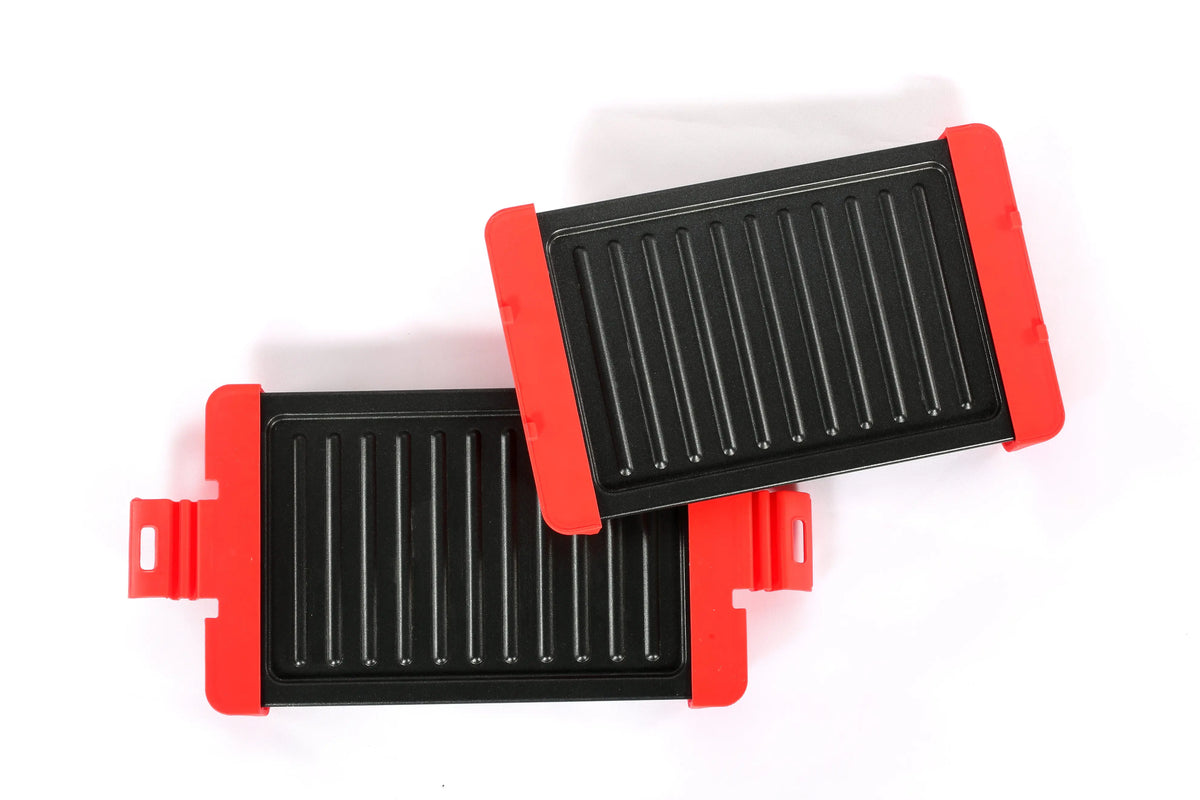 China Mini Waffle Maker Machine Sandwich Makers for Micro-Wave Oven