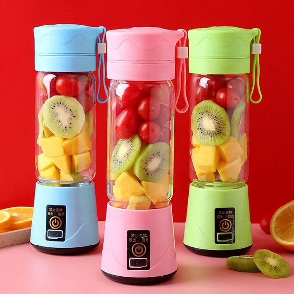 Smart Blender Portable 6 Stainless Steel Blades Magnetic Switch Mini Blender