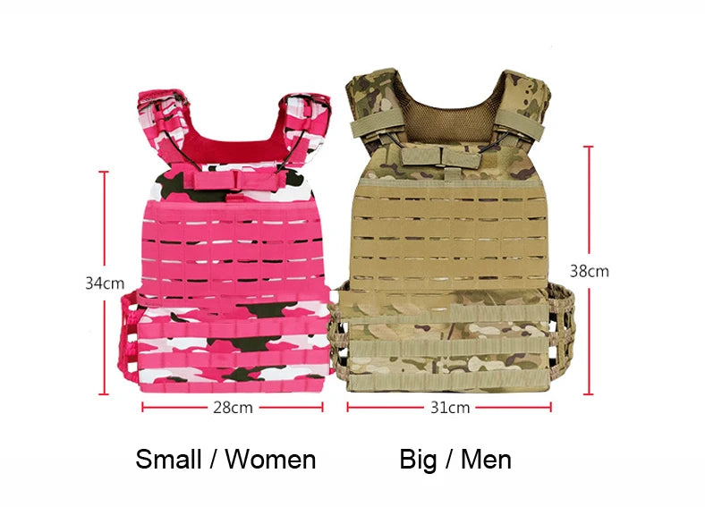 Adjustable Outdoor Weighted Running Training Tactical Gym Sports Vest