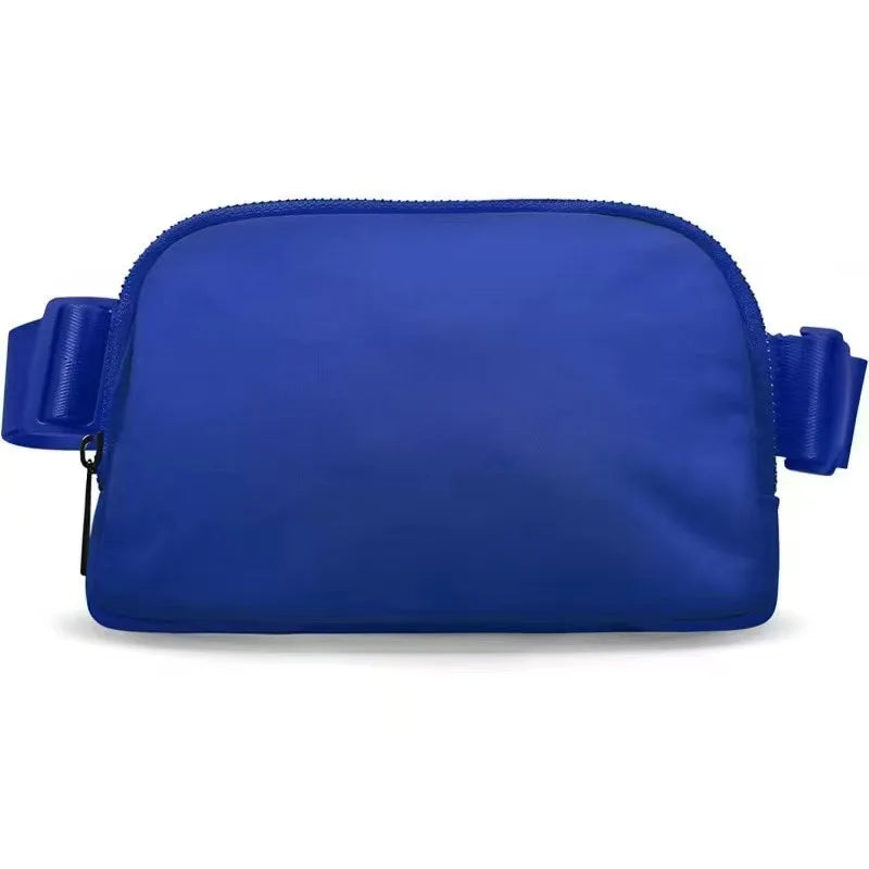 Women'S 1L Nylon Sling Bag Adjustable Waist Fanny Pack Hip Bag Yoga Sports Crossbody Bag