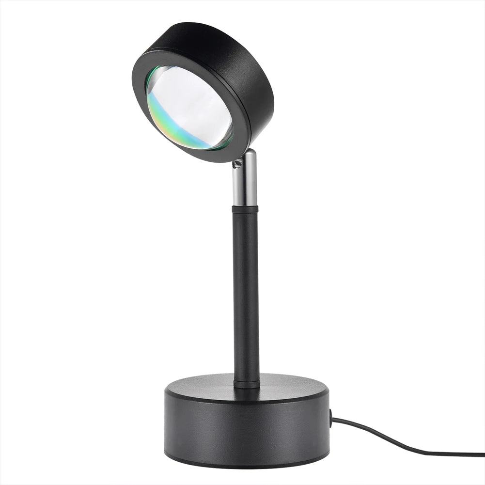 Portable Sunset Projection Lamp, Night Light Projector Led Lamp, 180 Degree Rotation