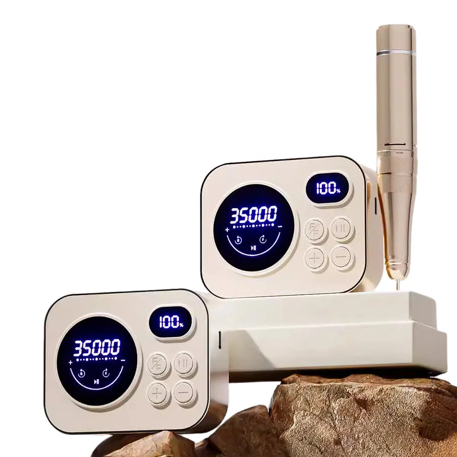 USB Portable Electric Nail Drill Machine Quiet and Smooth for Home Pedicure Work & Nail