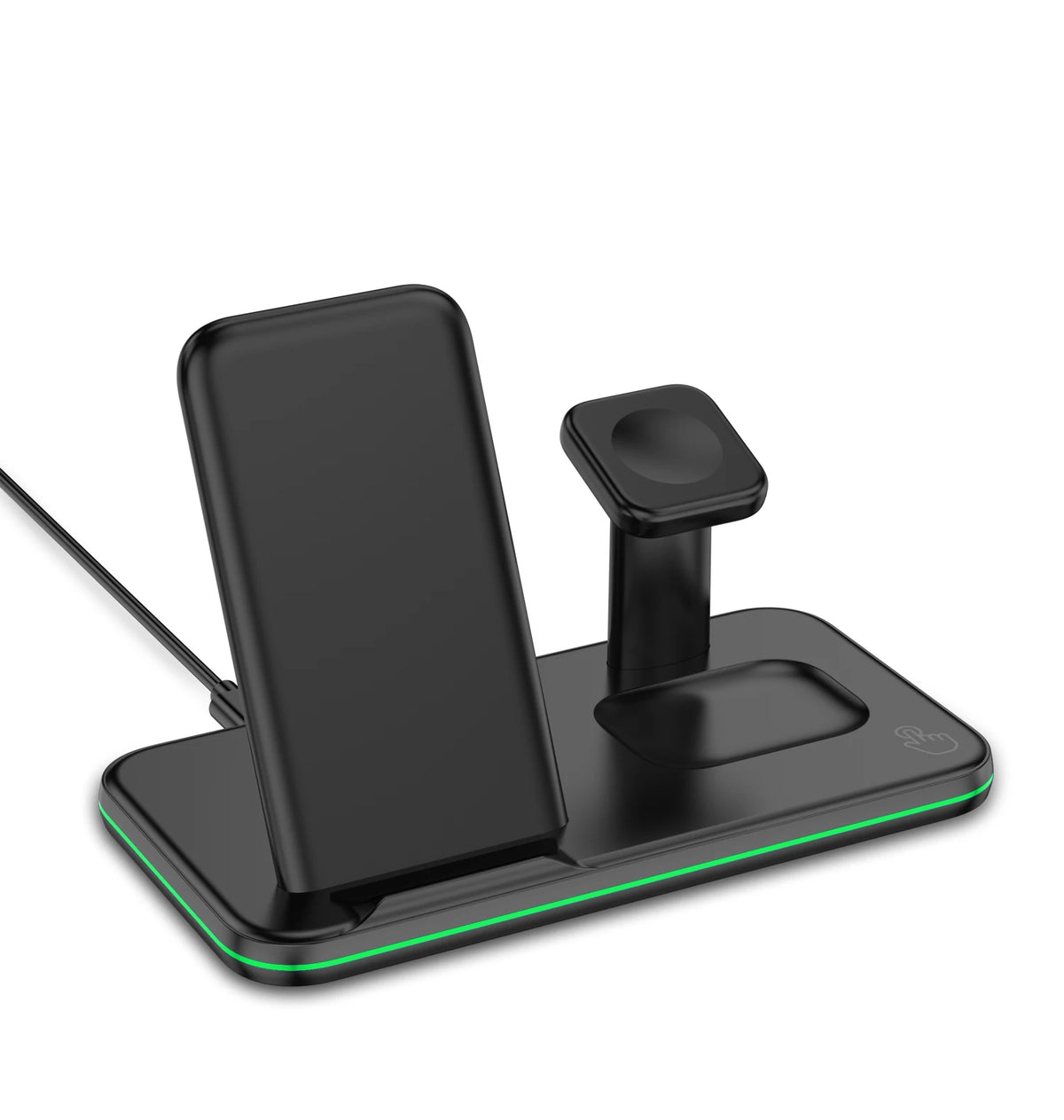 Sale 3 in 1 Foldable 15w Fast 3 in 1 Wireless Charger Stand for Iphone and Android 3 in 1