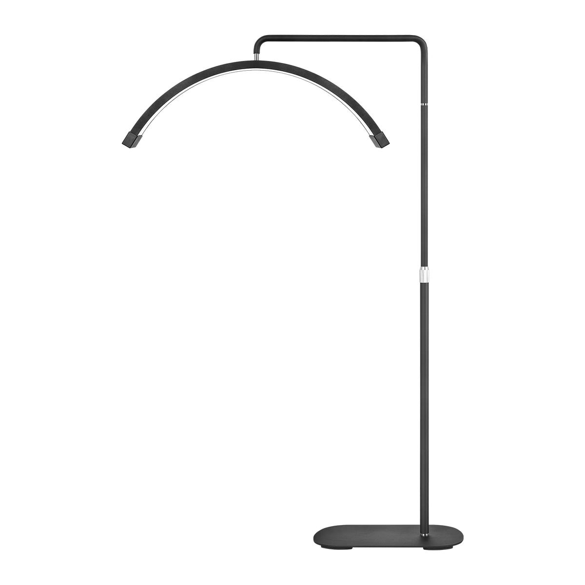 28inch 45W Multi-Angle Led Lash Light Half Moon Light with Tripod for Tattoo Beauty Salon