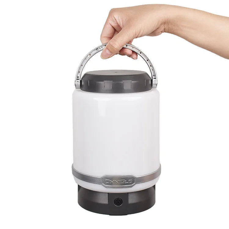 Portable USB Rechargeable LED Camping Lantern White Night Tent Light Emergency Outdoor
