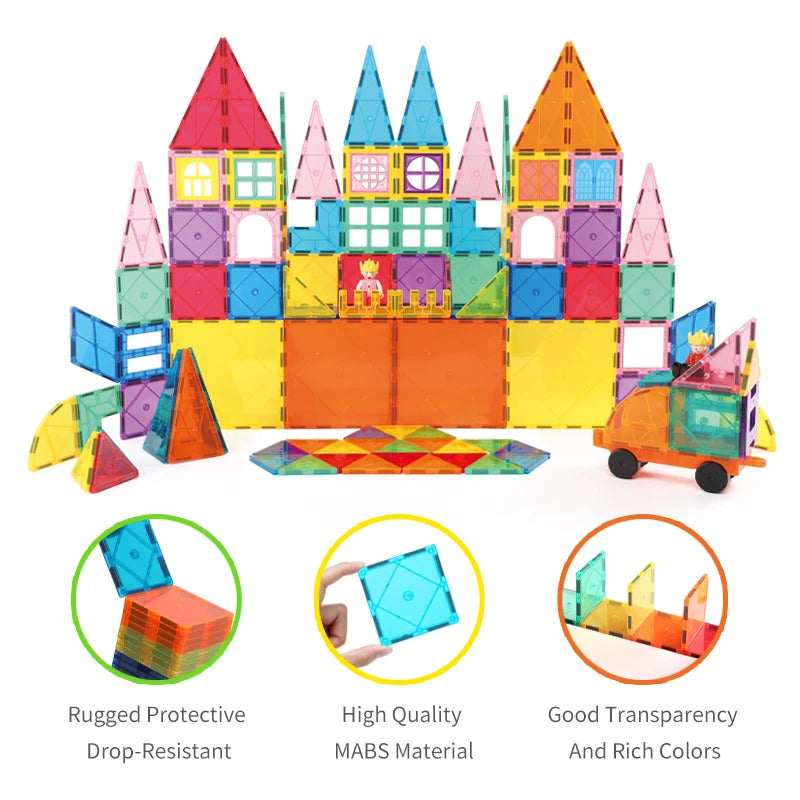 Strong Magnet Magnetic Building Blocks Magnet Tiles Education Toys Magnetic Tiles