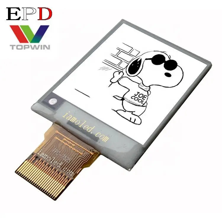 Eink Epaper 1.54'' 1.54 Inch 152x152 Pixels Resolution White Black Two Colors EPD Display