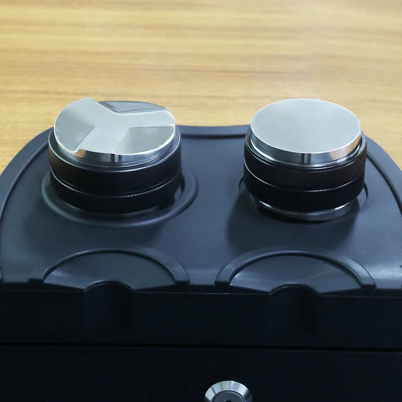 Coffee Distributor & Tamper 51MM/53MM/58MM Adjustable Depth Espresso Distribution Leveler
