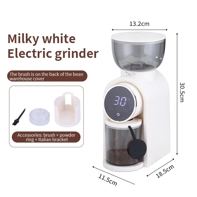 Rechargeable Conical Burr 60 Setting Compact & Quiet Rechargeable Electric Espresso