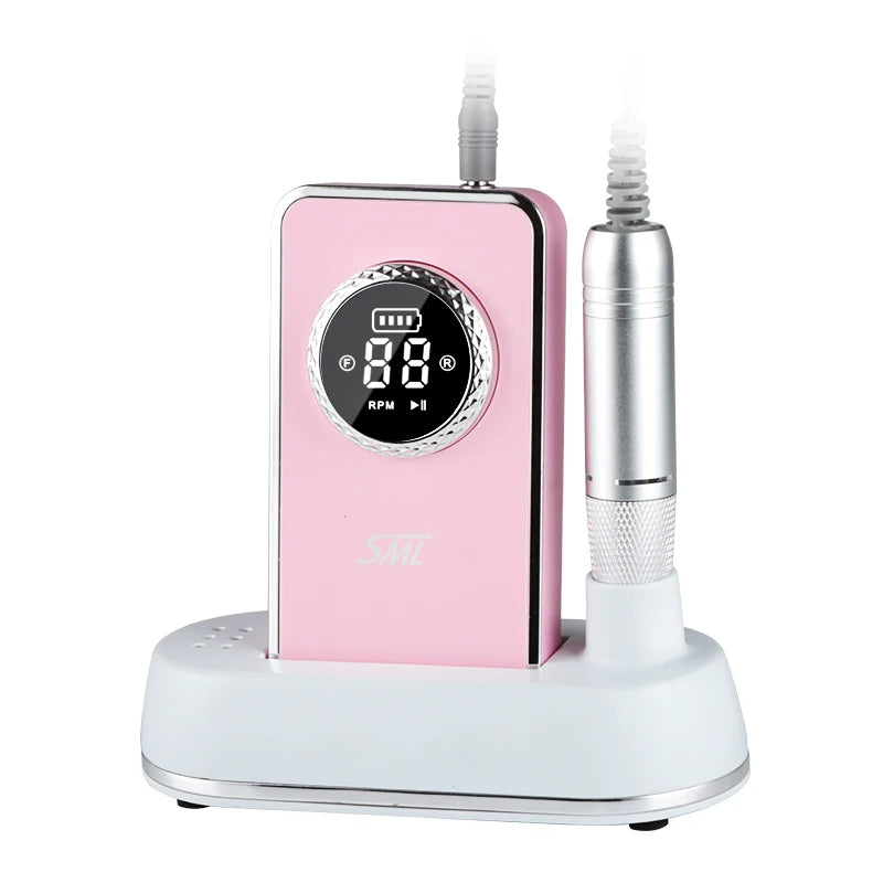 Professional High Speed 50000Rpm Portable Electric Rechargeable Nail Drill Machine