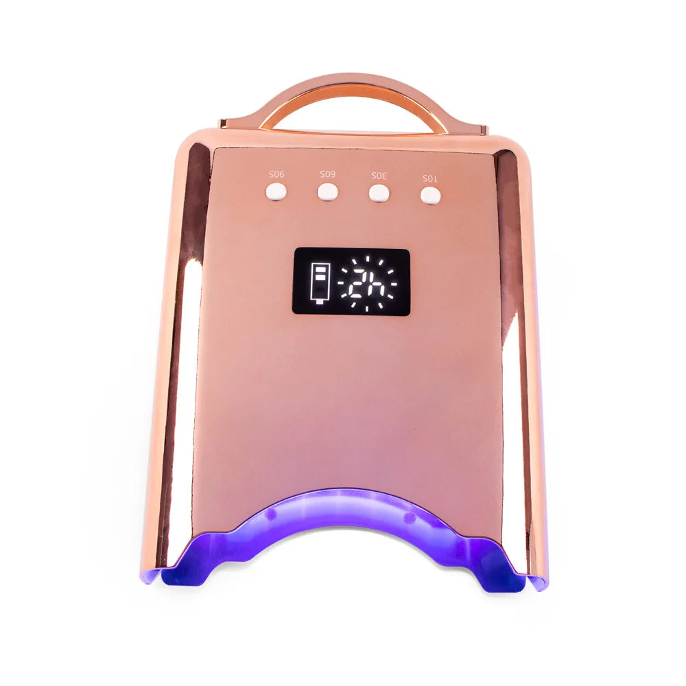 Black Pink Manicure Table Nail Gel Polish Curing Rechargeable Nail Dryer SUN UV Hybrid