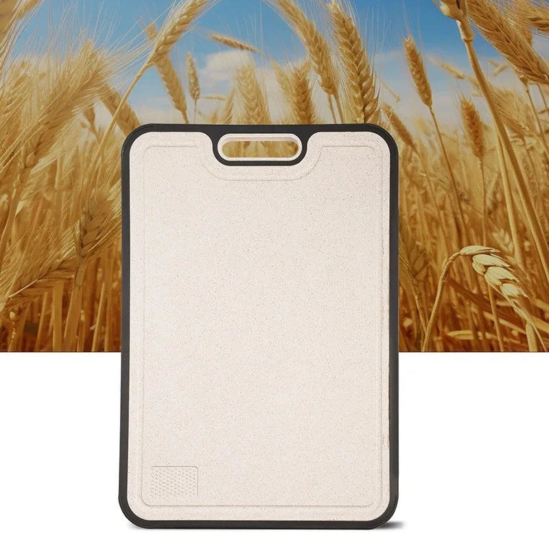 Titanium Kitchen'S Dual-Sided Anti-Mildew Antibacterial Cutting Board Pure Titanium Wheat
