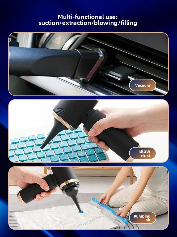KH-128 4-in-1 Handheld Vacuum Cleaner Cordless Car Vacuum Portable Wet Dry Wireless