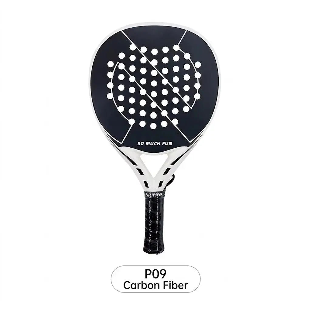 Fiberglass Paddle Set, Carbon Fiber Pickleball Beach Paddle