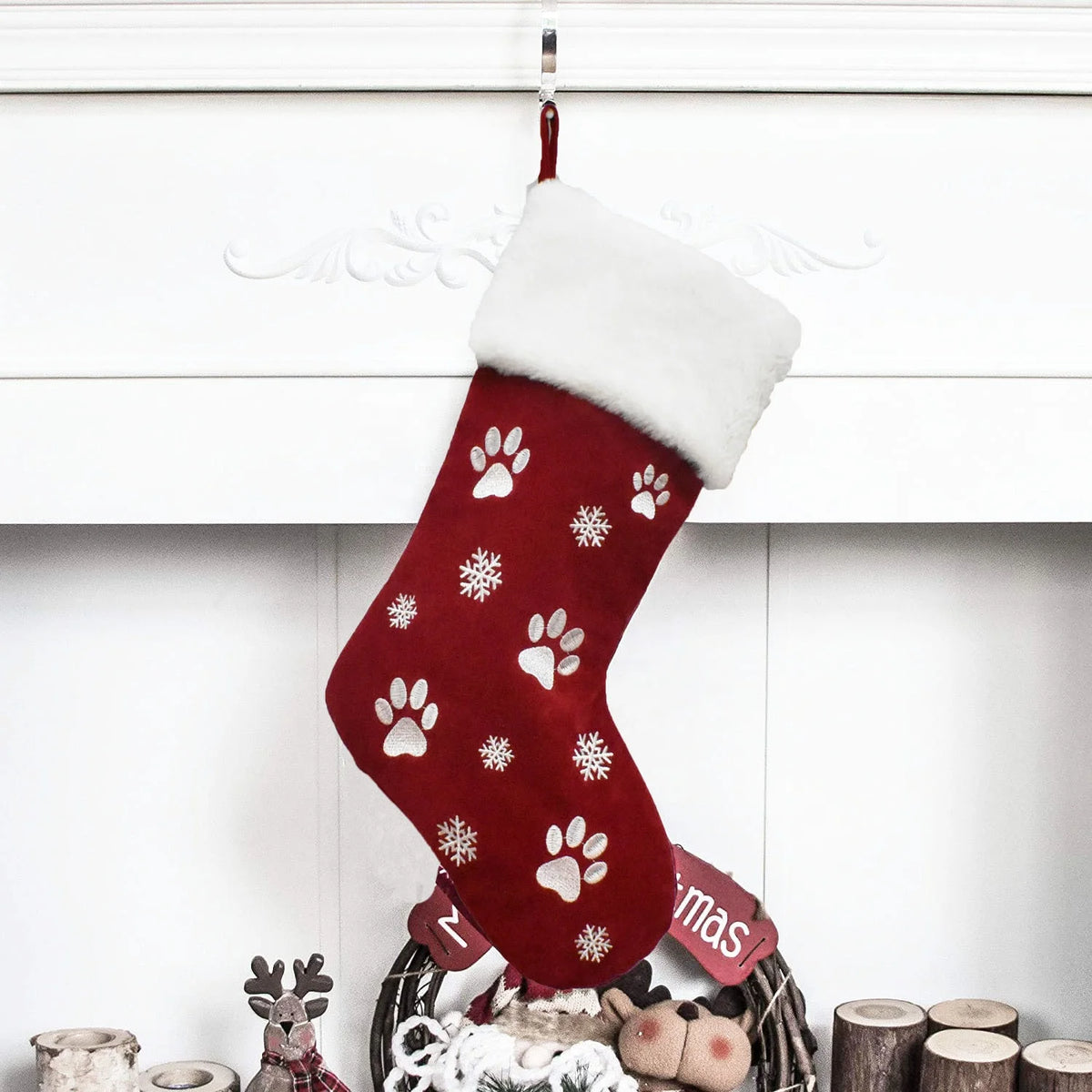 Custom Woven Christmas Stocking Custom Christmas Stocking Decorations for the Holiday Home