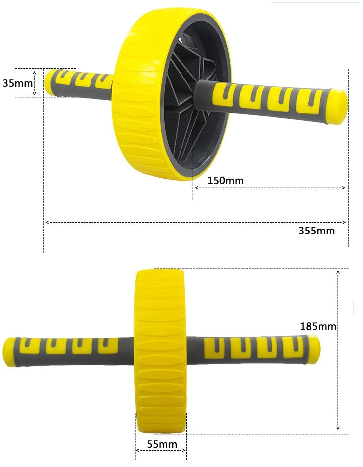 Home Fitness Eco Gym Exercise Ab Wheel Multi-Function Abdominal Wheel Muscle Roller Ab