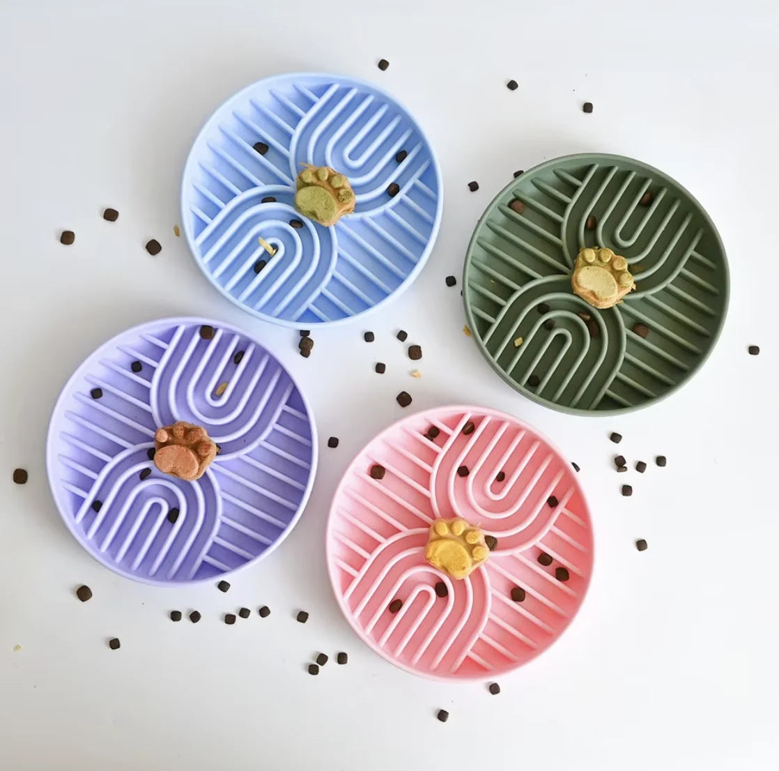 Free Food Grade Durable Modern Pet Dog Lick Mat Silicone Eco-Friendly Waterproof Anti-Slip