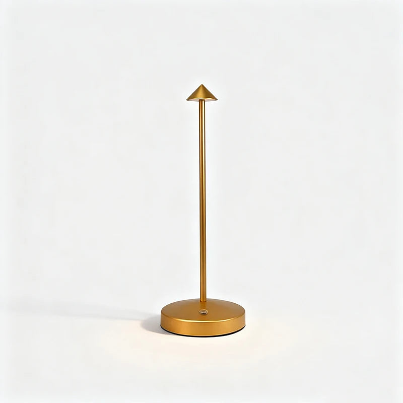 Modern Design Battery Restaurant Decor Luxury Hotel Portable Touch Night Light