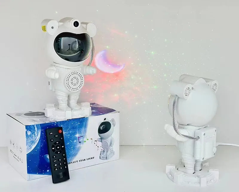 Galaxy Star Projector Light Starry Sky Night Light with Remote Control ABS Material