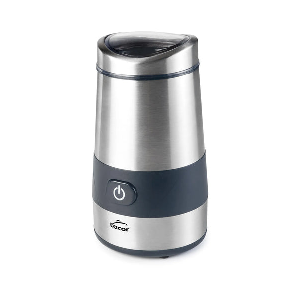 Lacor Coffee Grinder Stainless Steel Electric Portable Conical Burr Mill 20g Capacity