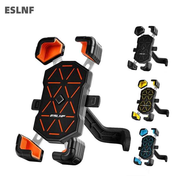 Bike Mobile Phone Stand Mount 360 Degree Adjustable Fit for 4.5-7.2 Inch Bicycle Phone